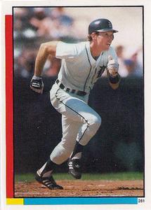 1990 Topps Stickers #281 Alan Trammell Front