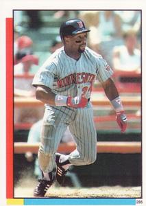 1990 Topps Stickers #286 Kirby Puckett Front
