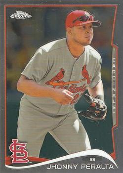 2014 Topps Chrome Update #MB-22 Jhonny Peralta Front