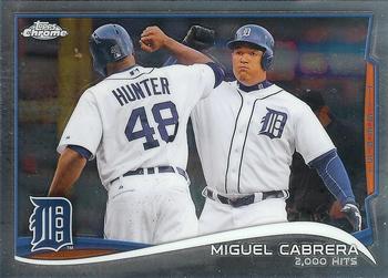 2014 Topps Chrome Update #MB-37 Miguel Cabrera Front