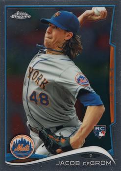 2014 Topps Chrome Update #MB-19 Jacob deGrom Front