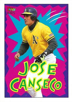 1992 Topps Kids #115 Jose Canseco Front