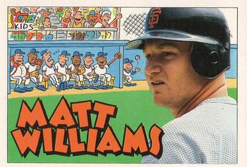 1992 Topps Kids #60 Matt Williams Front