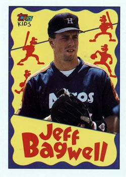 1992 Topps Kids #44 Jeff Bagwell Front