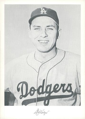1960 Danny Goodman Los Angeles Dodgers Set A #NNO Gil Hodges Front