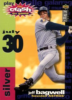1995 Collector's Choice - You Crash the Game Silver #CG1 Jeff Bagwell  Front