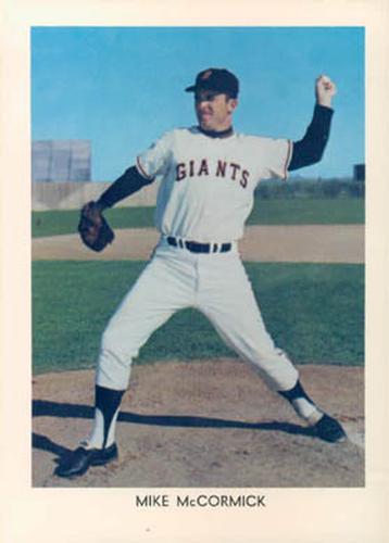 1968 San Francisco Giants Color Picture Pack #NNO Mike McCormick Front