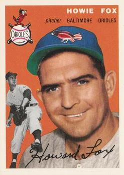 1994 Topps Archives 1954 #246 Howie Fox Front