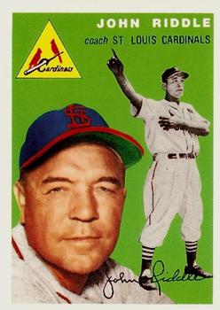 1994 Topps Archives 1954 #147 John Riddle Front