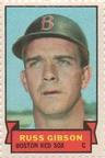 1969 Topps Stamps #NNO Russ Gibson Front