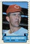 1969 Topps Stamps #NNO Ted Abernathy Front
