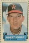 1969 Topps Stamps #NNO Bobby Knoop Front