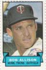 1969 Topps Stamps #NNO Bob Allison Front
