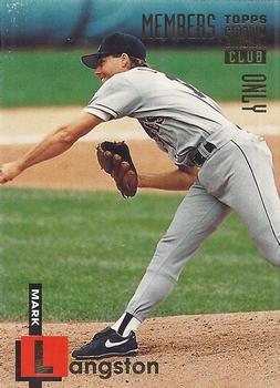 1994 Stadium Club Members Only 50 #16 Mark Langston Front
