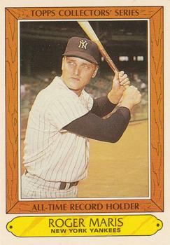 1985 Topps Woolworth All Time Record Holders #24 Roger Maris Front