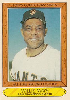 1985 Topps Woolworth All Time Record Holders #26 Willie Mays Front