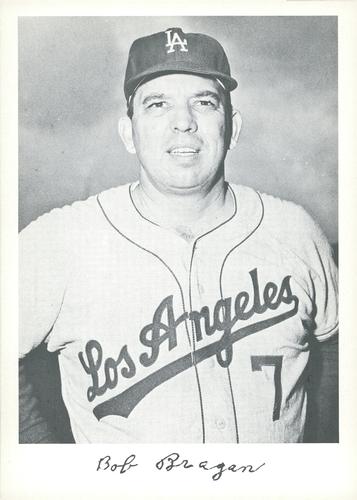 1960 Danny Goodman Los Angeles Dodgers Set B #NNO Bob Bragan Front