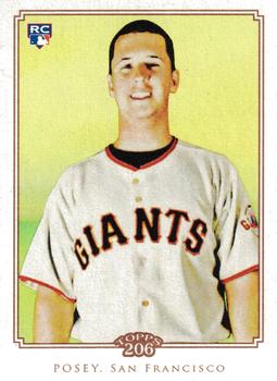 2010 Topps 206 #193 Buster Posey Front