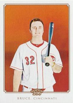 2010 Topps 206 #145 Jay Bruce Front