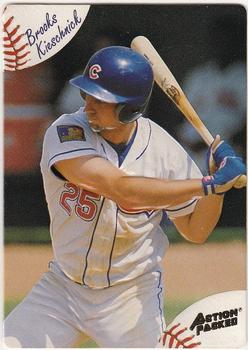 1994 Action Packed Minors #4 Brooks Kieschnick Front