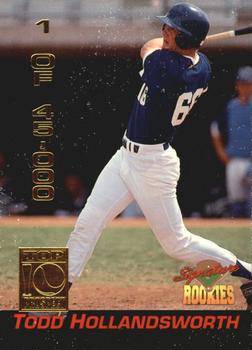 1994 Signature Rookies #14 Todd Hollandsworth Front