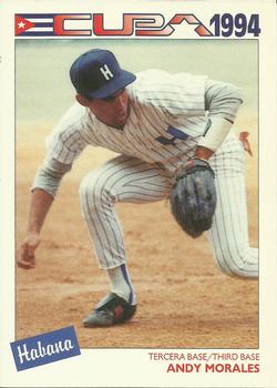 1994 Cuban Serie Selectiva #41 Andy Morales Front