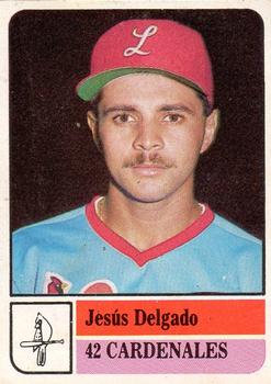 1991-92 Venezuelan Winter League Stickers #42 Jesus Delgado Front