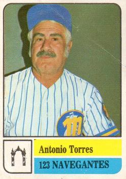 1991-92 Venezuelan Winter League Stickers #123 Antonio Torres Front