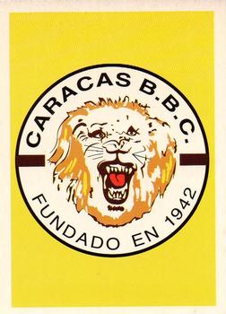 1993-94 Line Up Venezuelan Winter League #327 Leones del Caracas Logo Front