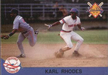 1994-95 Line Up Venezuelan Winter League #87 Karl Rhodes Front