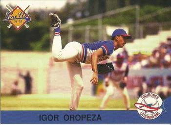 1994-95 Line Up Venezuelan Winter League #73 Igor Oropeza Front