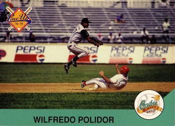 1994-95 Line Up Venezuelan Winter League #136 Wilfredo Polidor Front