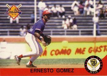 1994-95 Line Up Venezuelan Winter League #184 Ernesto Gomez Front