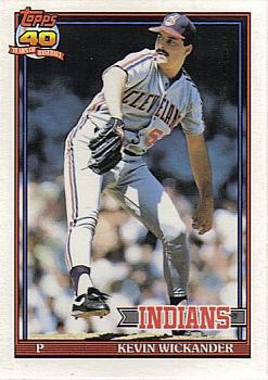 1991 Topps - Collector's Edition (Tiffany) #246 Kevin Wickander Front