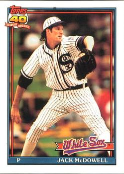 1991 Topps - Collector's Edition (Tiffany) #219 Jack McDowell Front