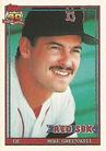 1991 Topps Micro #792 Mike Greenwell Front