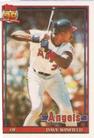 1991 Topps Micro #630 Dave Winfield Front