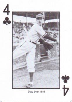 1985 Jack Brickhouse Chicago Cubs Playing Cards #4♣ Dizzy Dean Front