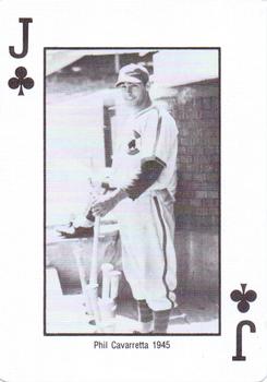 1985 Jack Brickhouse Chicago Cubs Playing Cards #J♣ Phil Cavarretta Front