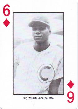 1985 Jack Brickhouse Chicago Cubs Playing Cards #6♦ Billy Williams Front