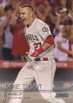 2015 Stadium Club #135 Mike Trout Front