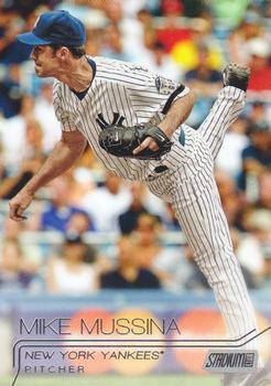 2015 Stadium Club #146 Mike Mussina Front