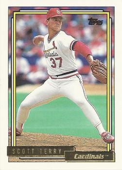 1992 Topps - Gold #117 Scott Terry Front