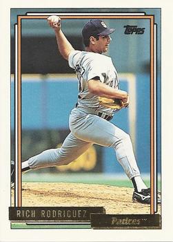 1992 Topps - Gold #462 Rich Rodriguez Front