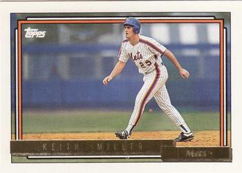 1992 Topps - Gold #157 Keith Miller Front