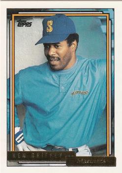 1992 Topps - Gold #250 Ken Griffey Front
