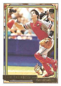 1992 Topps - Gold #448 Tom Pagnozzi Front