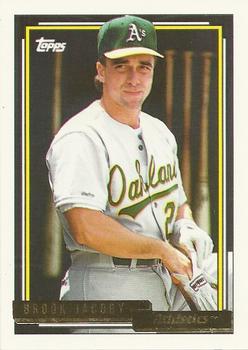 1992 Topps - Gold #606 Brook Jacoby Front