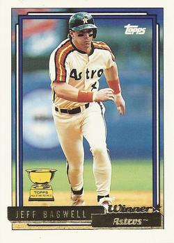 1992 Topps - Gold Winners #520 Jeff Bagwell Front