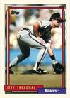 1992 Topps Micro #99 Jeff Treadway Front